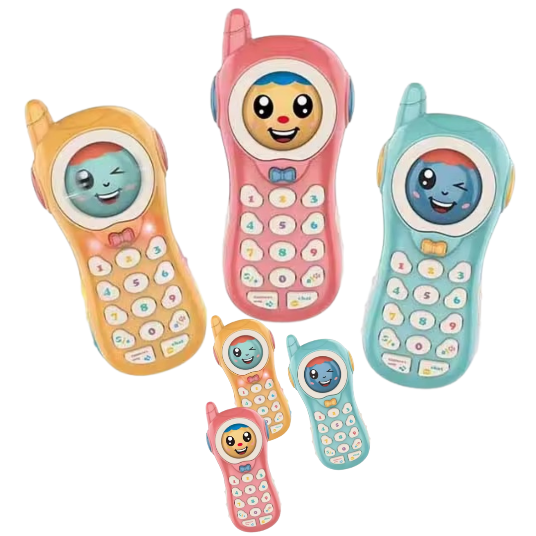 Téléphone interactif avec sons et lumières 🎶✨