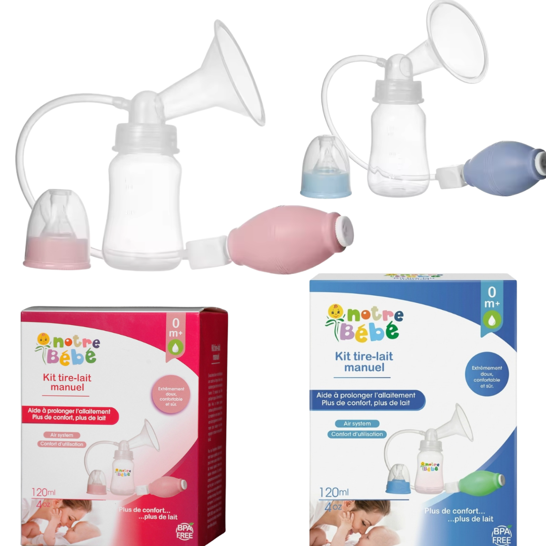 Tire-Lait Manuel Notre Bébé avec Pompe Intégrée