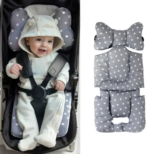 Coussin de Poussette Étoiles Multicolores – Confort Bébé