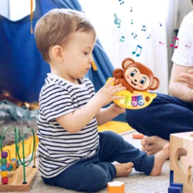 Piano Musical Lumineux Enfant – Jouet Éducatif avec Sons
