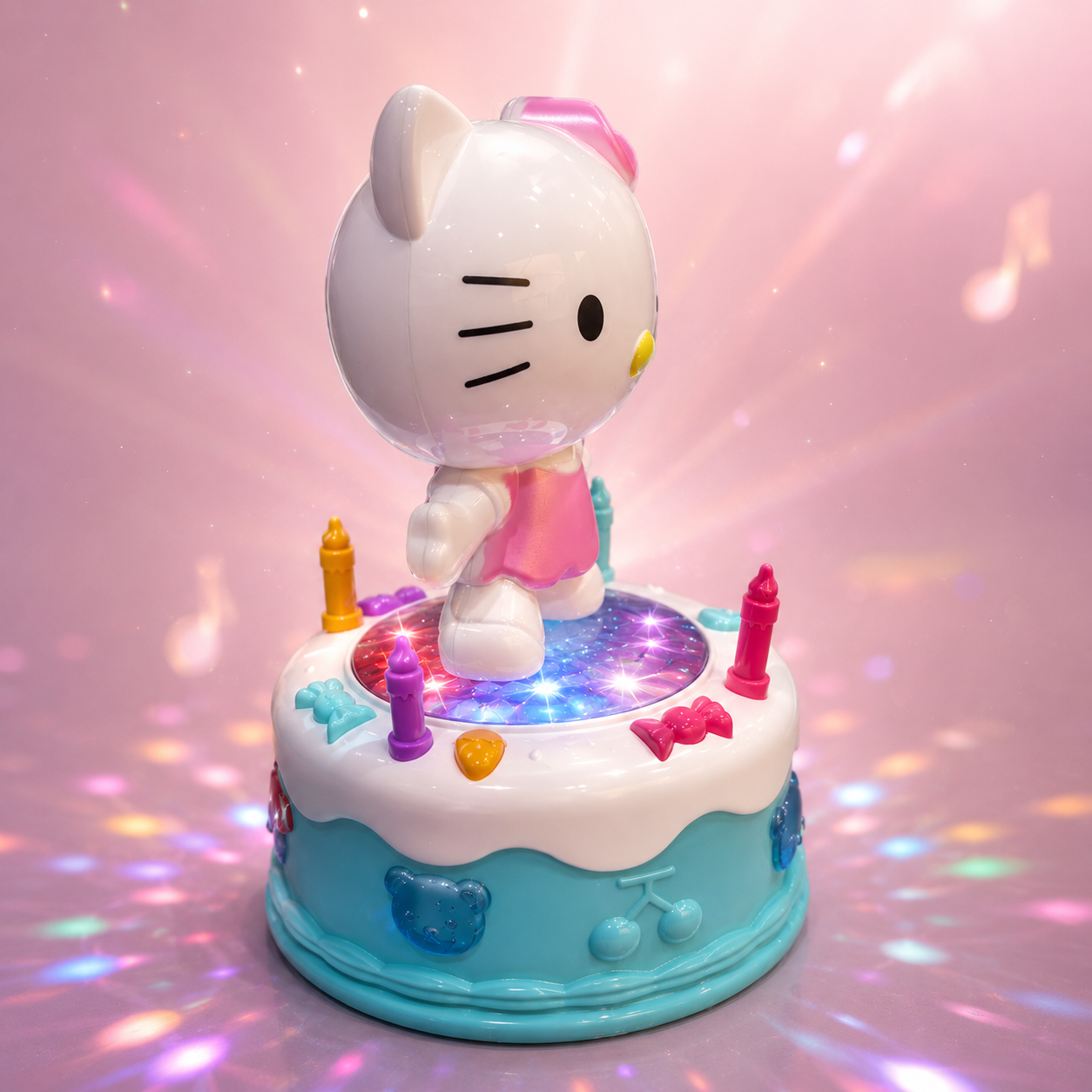 Gâteau d’Anniversaire Musical Hello Kitty – Lumières & Mouvement