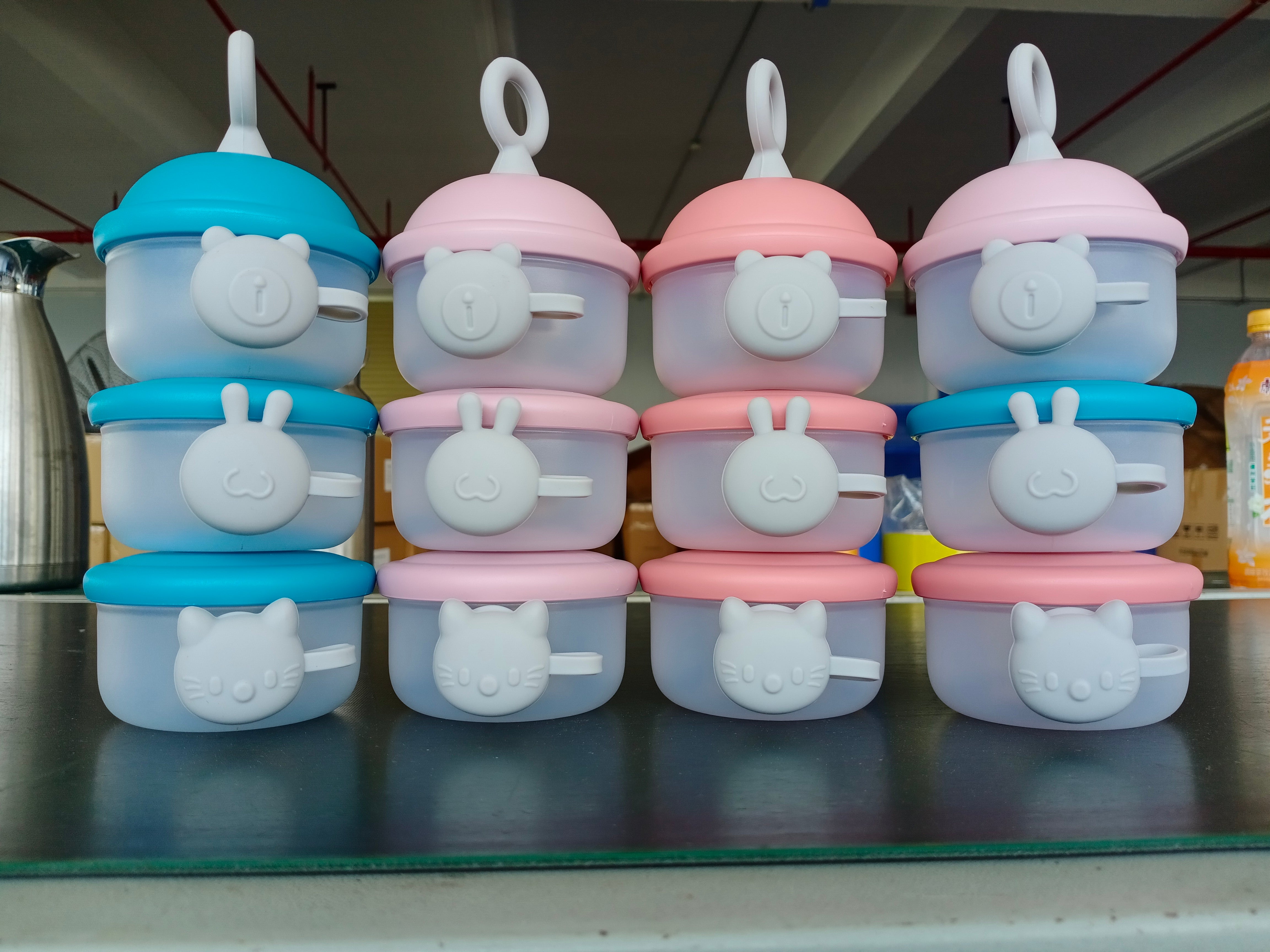 Boîte Doseuse de Lait Bébé 3 Compartiments – Portable & Pratique