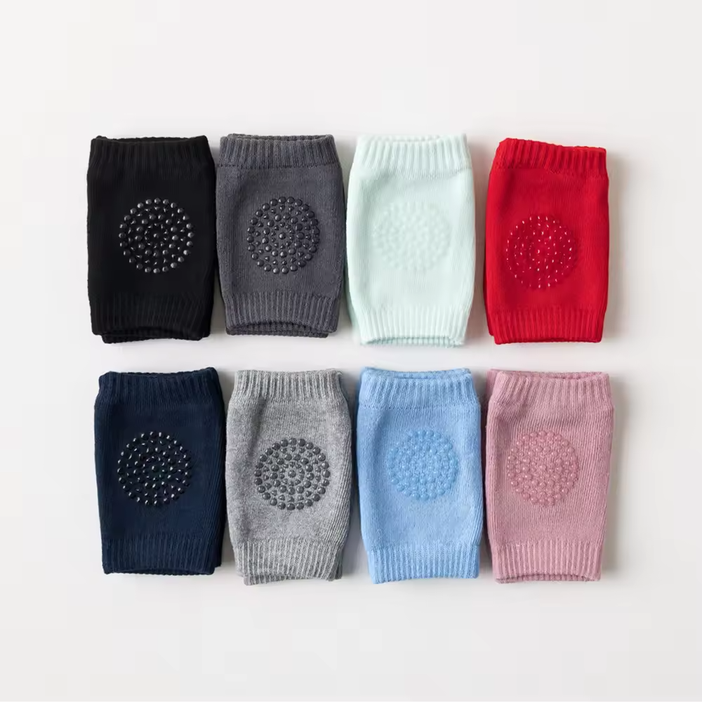 Genouillères Bébé Antidérapantes – Protection pour le Ramper & la Marche