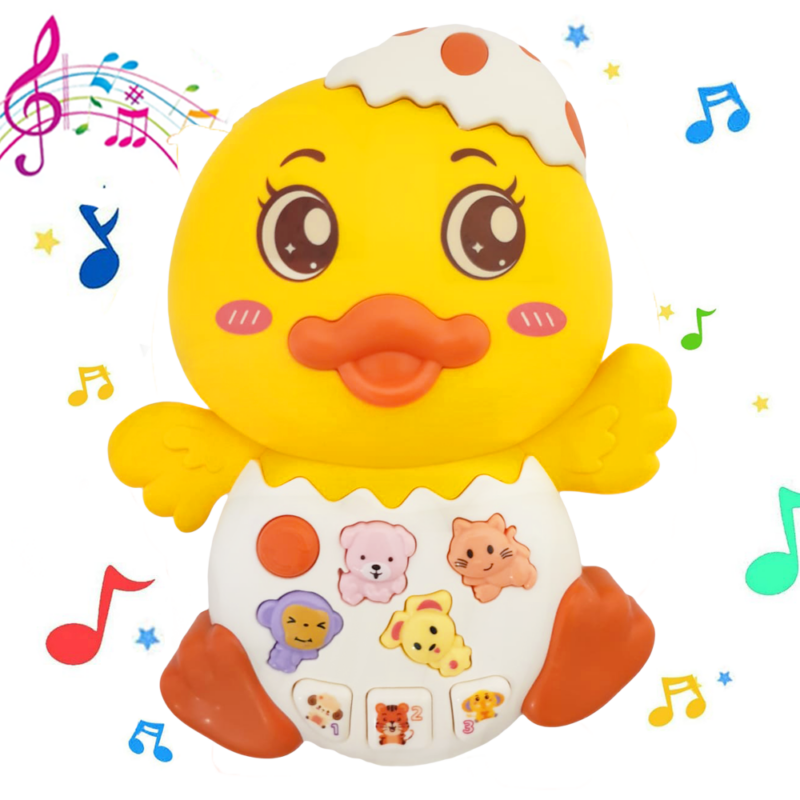Canard Musical Interactif – Lumières & Animaux pour Enfants