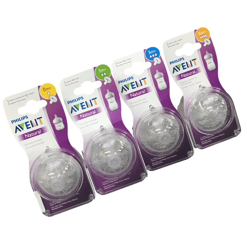 AVENT NATURAL 2 TETINES