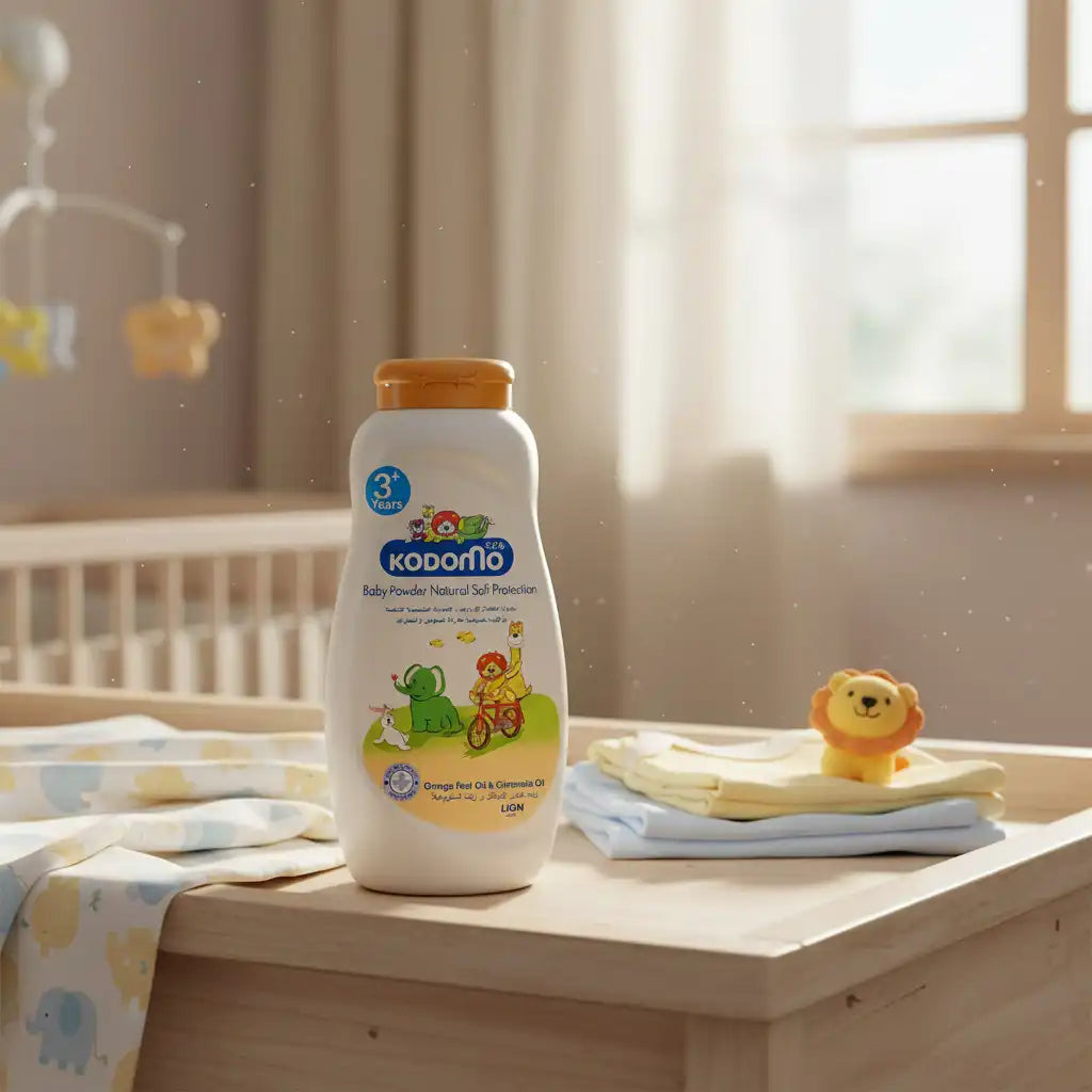 Kodomo Poudre pour Bébé 180g – Protection Naturelle Douce