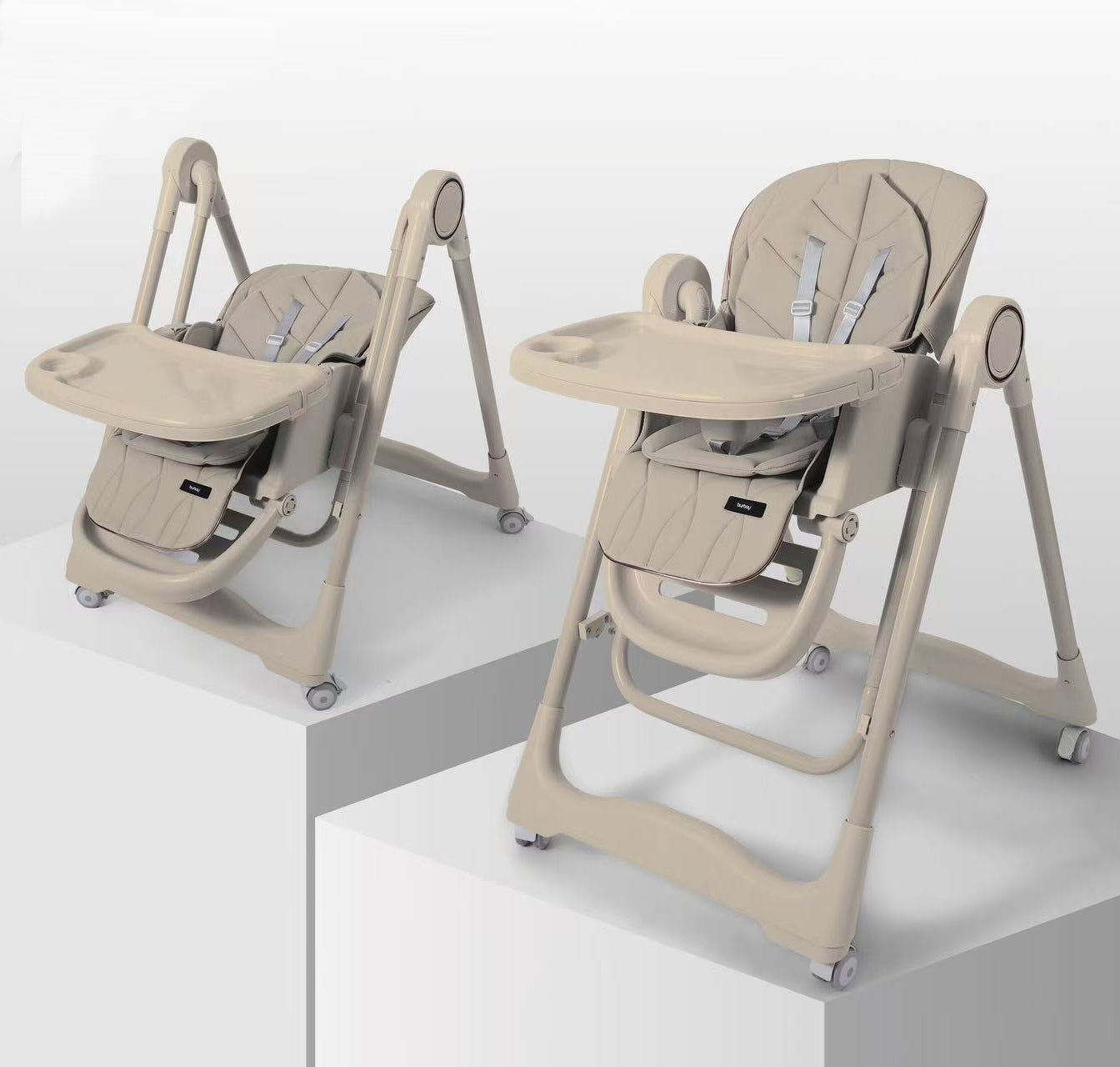 Chaise Haute Bébé Multifonction – Transat & Balancelle Évolutive burbay