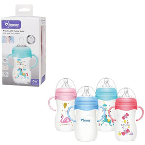 Biberon Momeasy Col Large 240 ml avec Poignées – Tétine Souple