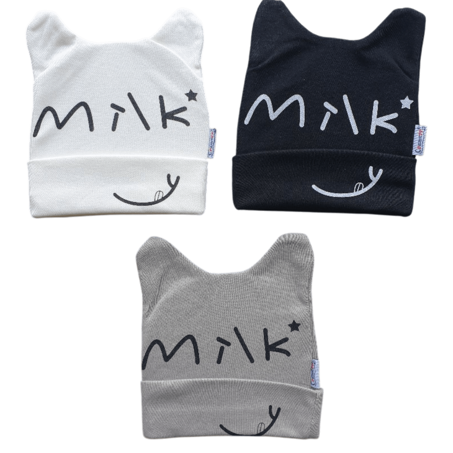 Bonnet bébé naissance 0-3M+ Ref004