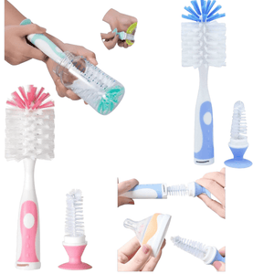 Brosse de nettoyage pour mangeoire nettoyeur de tête à rotation à 360 degrés