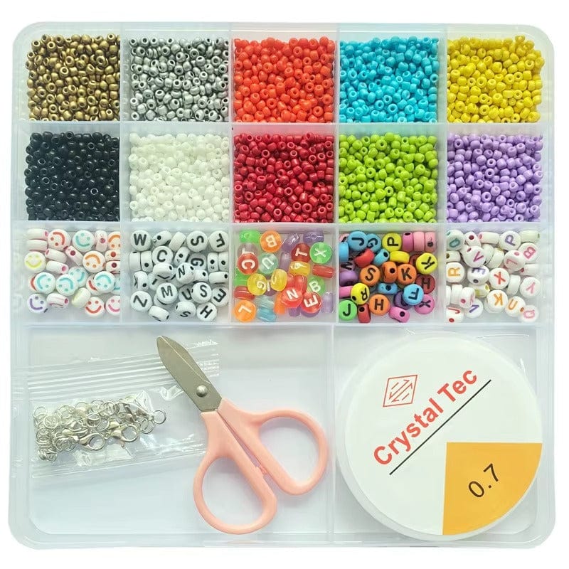 Coffret de Perles Enfant – DIY Bracelets & Colliers
