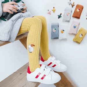 Collants Coton Fille Respirant Thermiques 2 ans à 12 ans (Model 2)