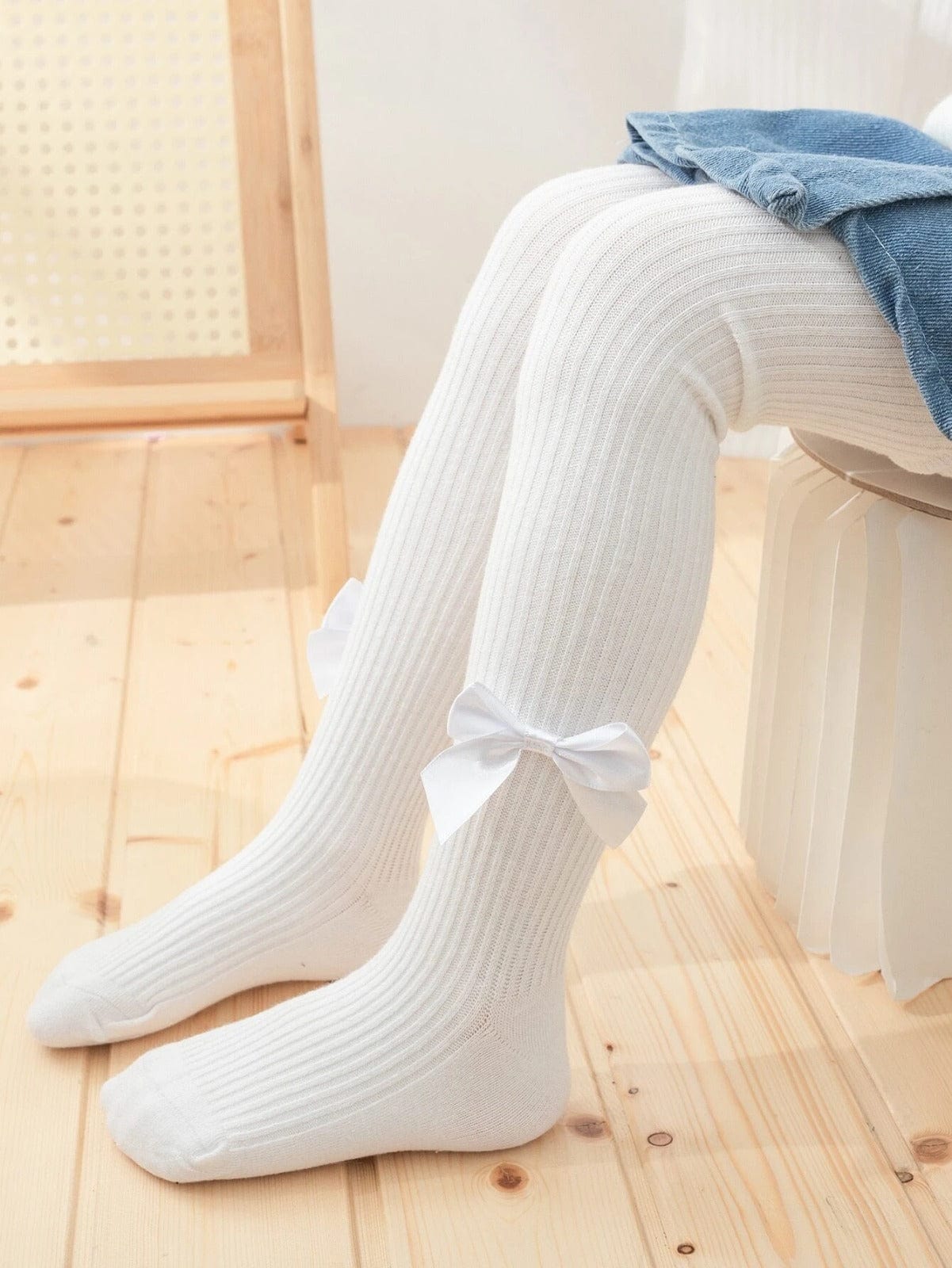 Collants Coton Fille Respirant Thermiques 2 ans à 12 ans (Model 3)