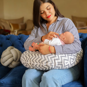 Coussin d'allaitement et de détente