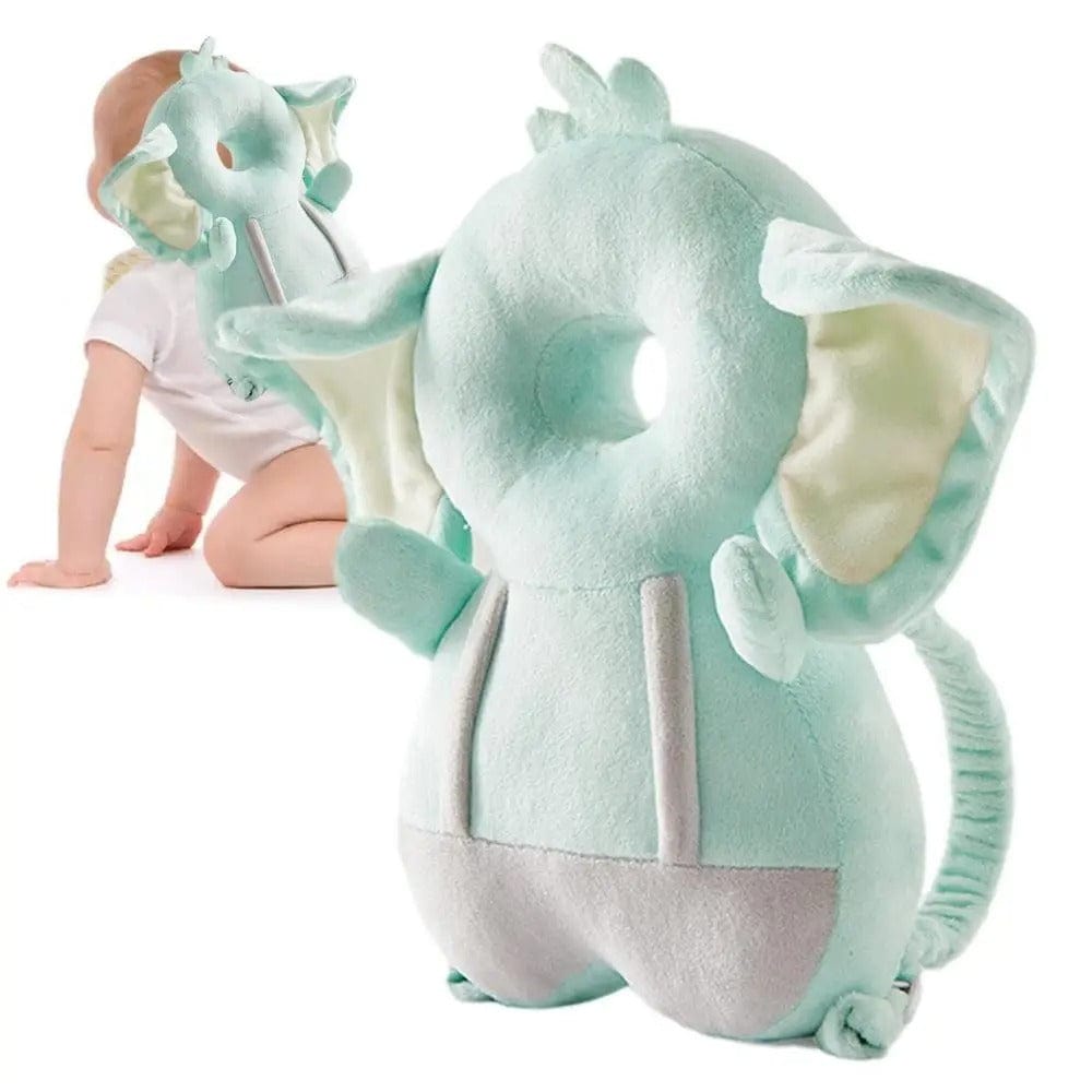 Coussin de Protection Tête Bébé beaig Vert Gris