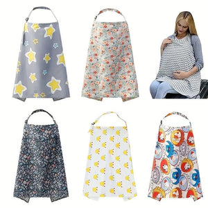 Couverture d'allaitement multifonction pour bébé 100% cotton