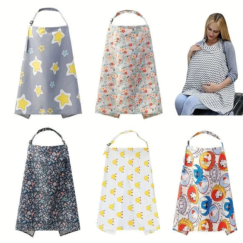 Couverture d'allaitement multifonction pour bébé 100% cotton