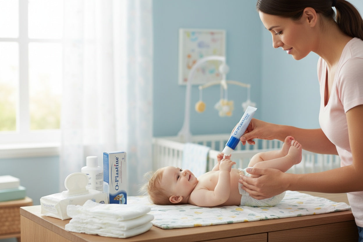 O-Plastine Crème de Change 30G – Protection & Douceur Bébé