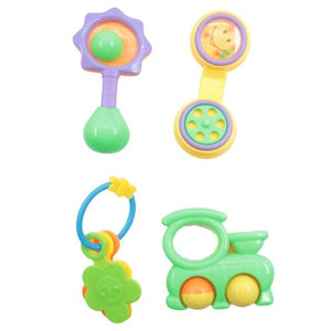 Ensemble de hochets pour bébé 4 Piece (Multicolore) Ref002