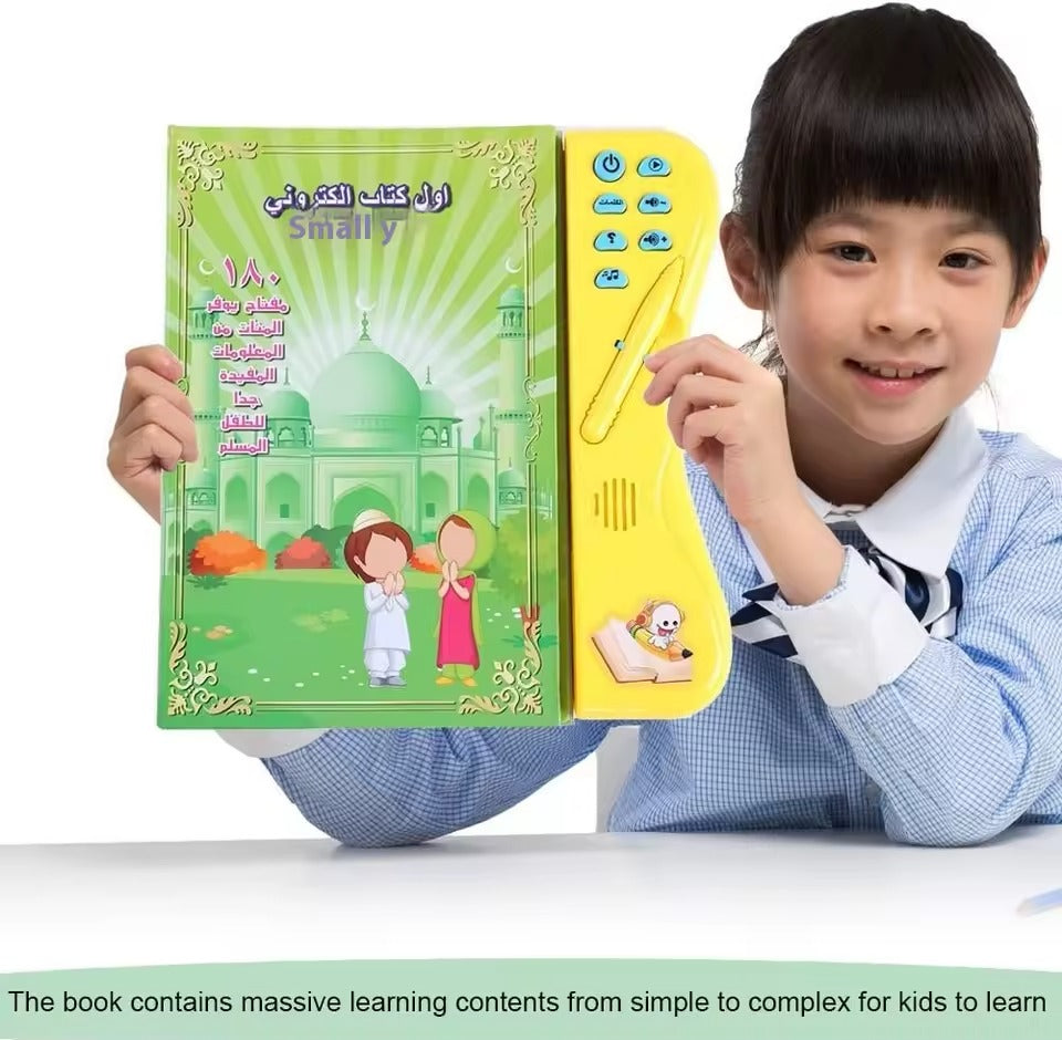 Livre Éducatif Arabe pour Enfants – Jouet Musical avec Stylo Lecteur
