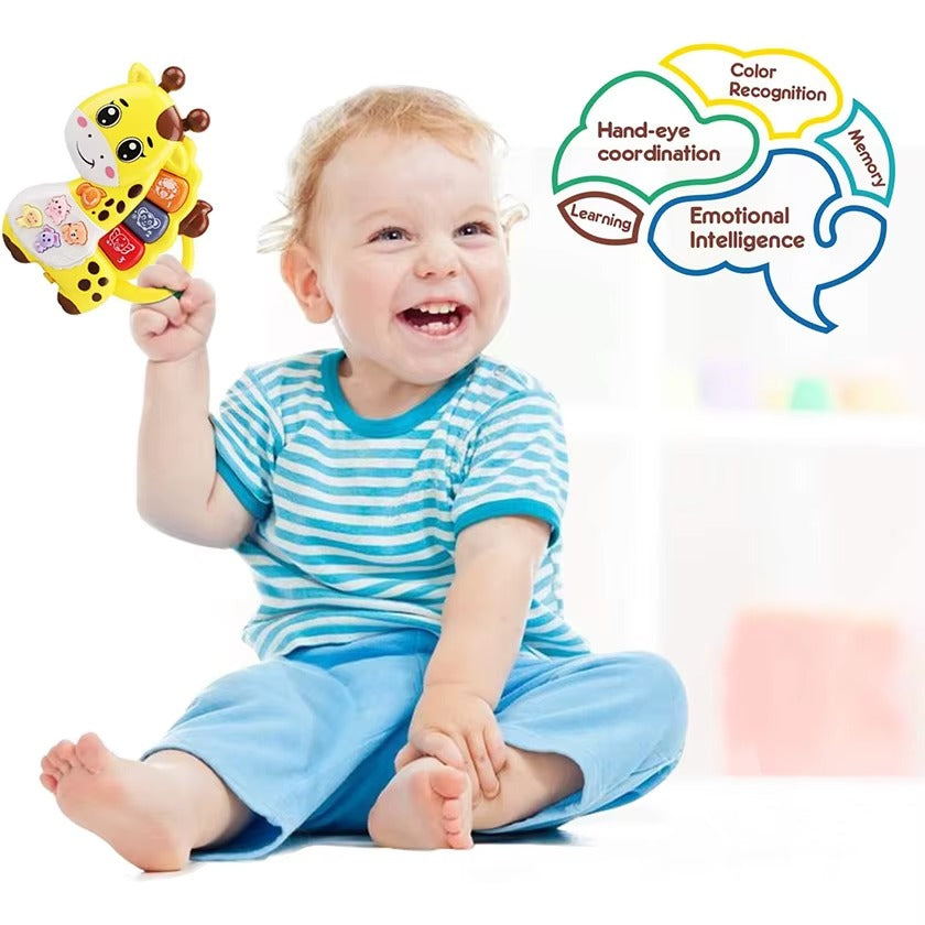 Piano Musical Bébé Animaux – Clavier Électronique Éducatif