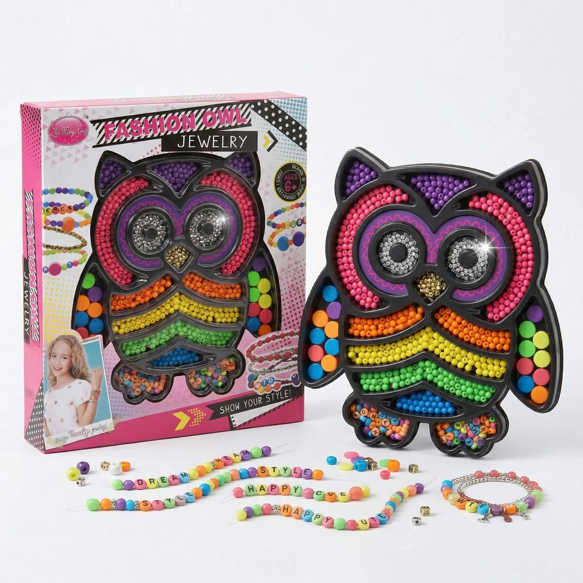 Kit Création Bijoux Perles DIY – 3000 Pièces Hibou