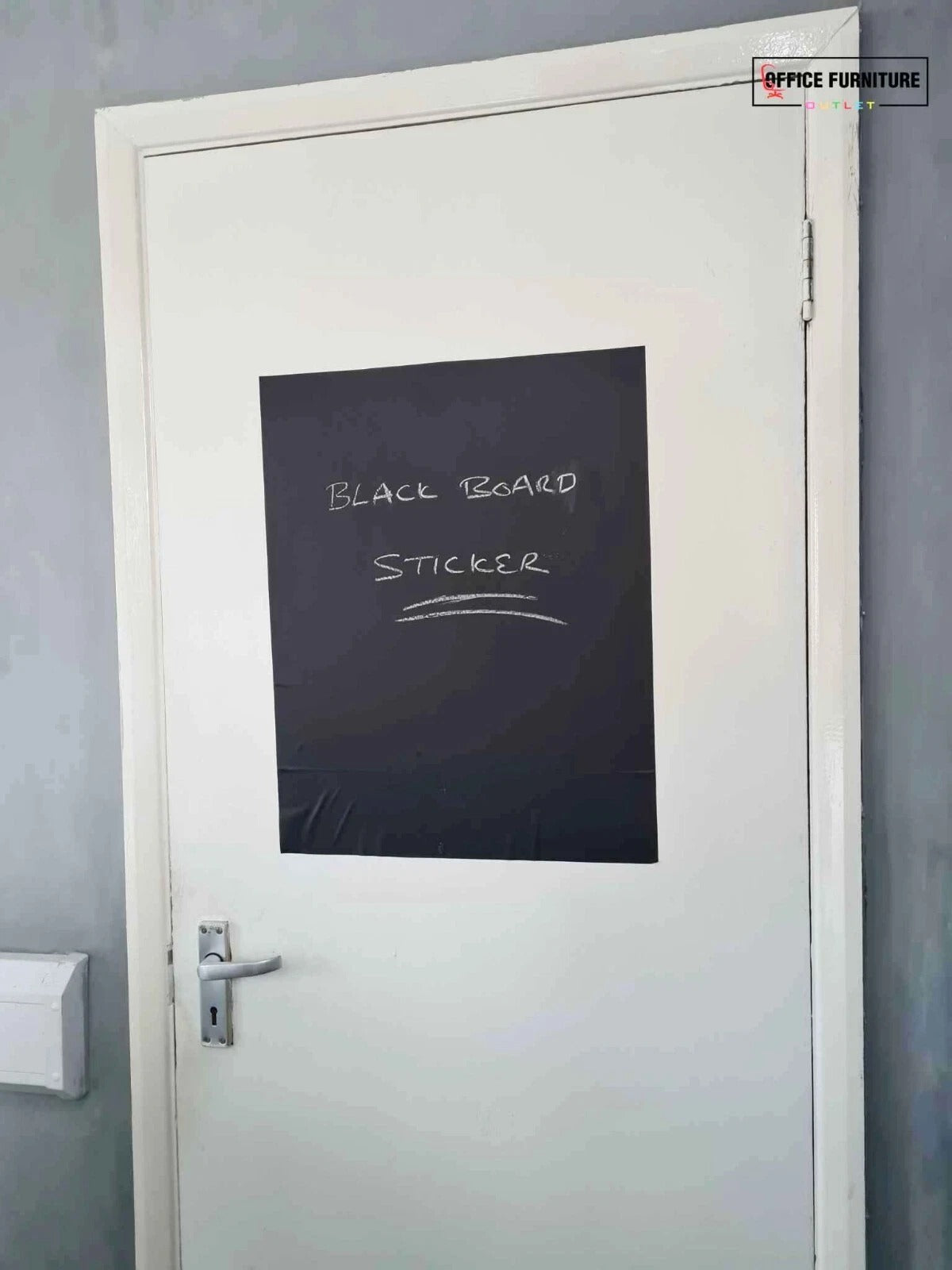 Sticker Tableau Noir Autocollant – Vinyle Effaçable 45 × 200 cm