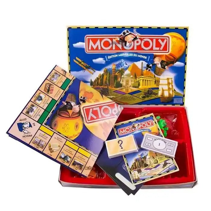 Monopoly Merveilles du Monde – Jeu de Société Édition Spéciale
