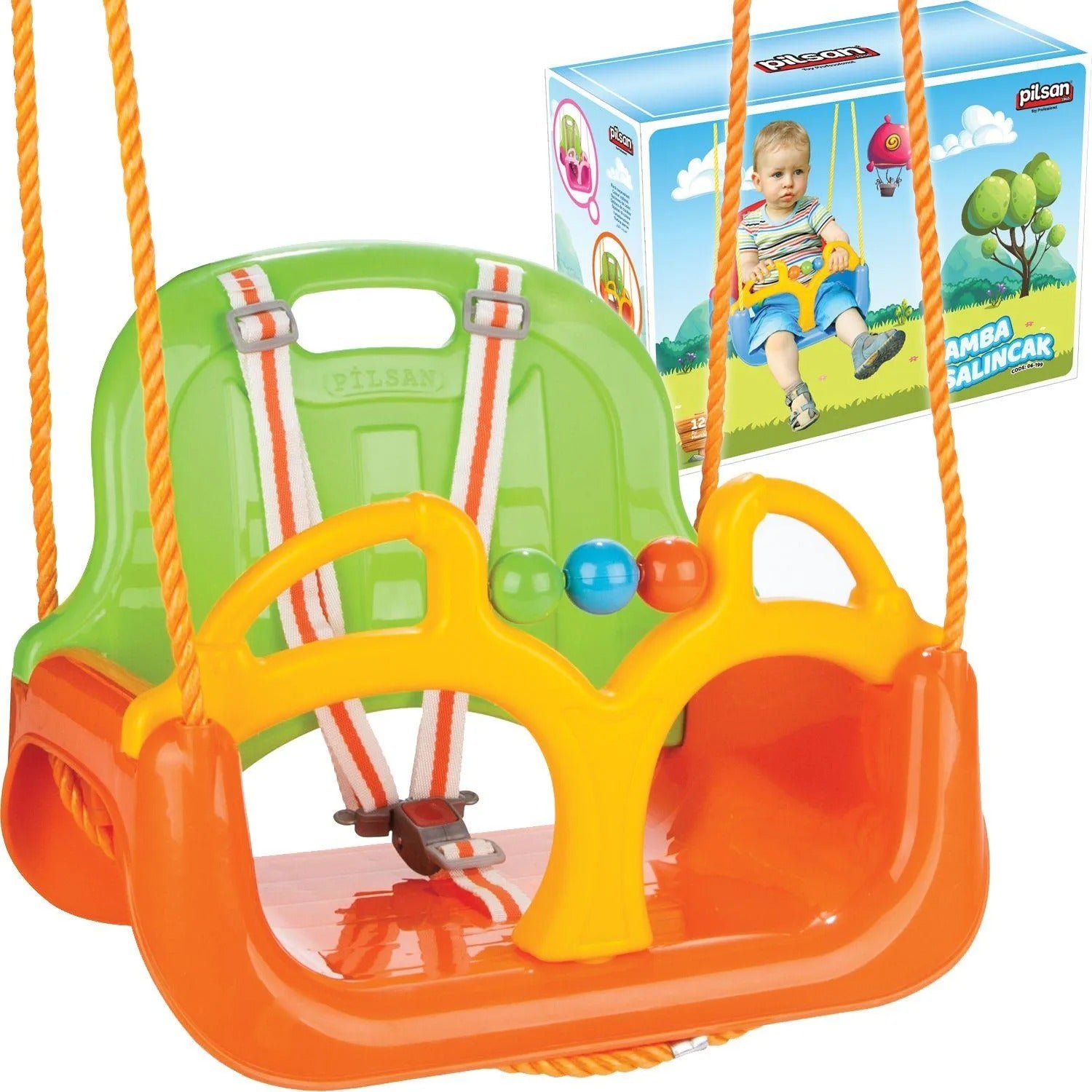 Balançoire Enfant avec Sangles – Siège Sécurisé & Confortable