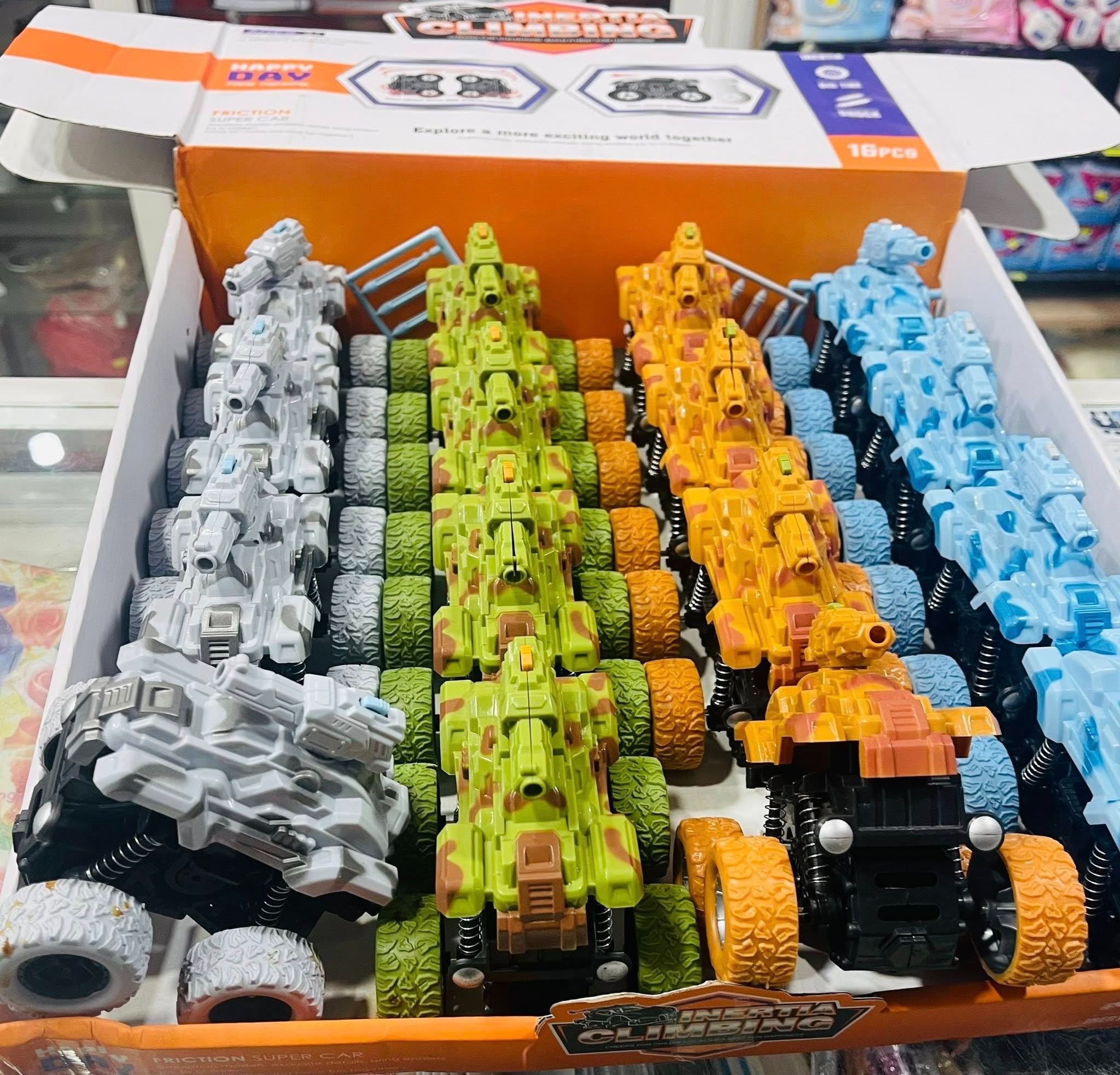 Monster Trucks Changement de Couleur 1 PIECE