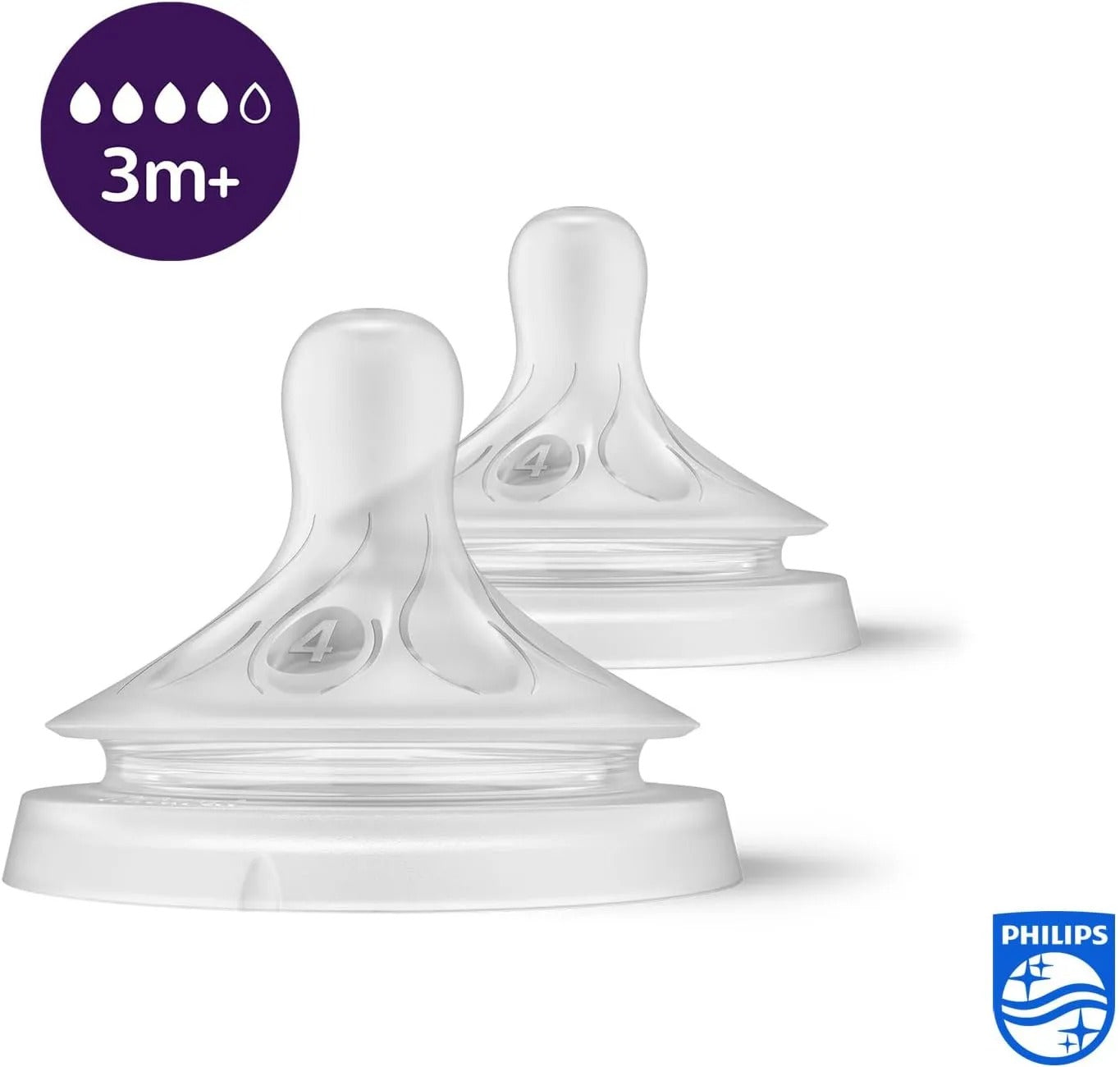Avent Tetine Natural Teat 3m+
