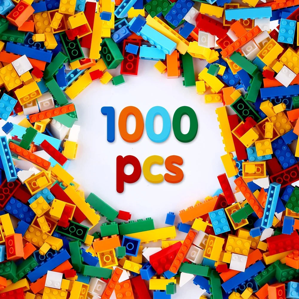 Caja de Bloques 1100 Pièces – Jeu de Construction Créatif