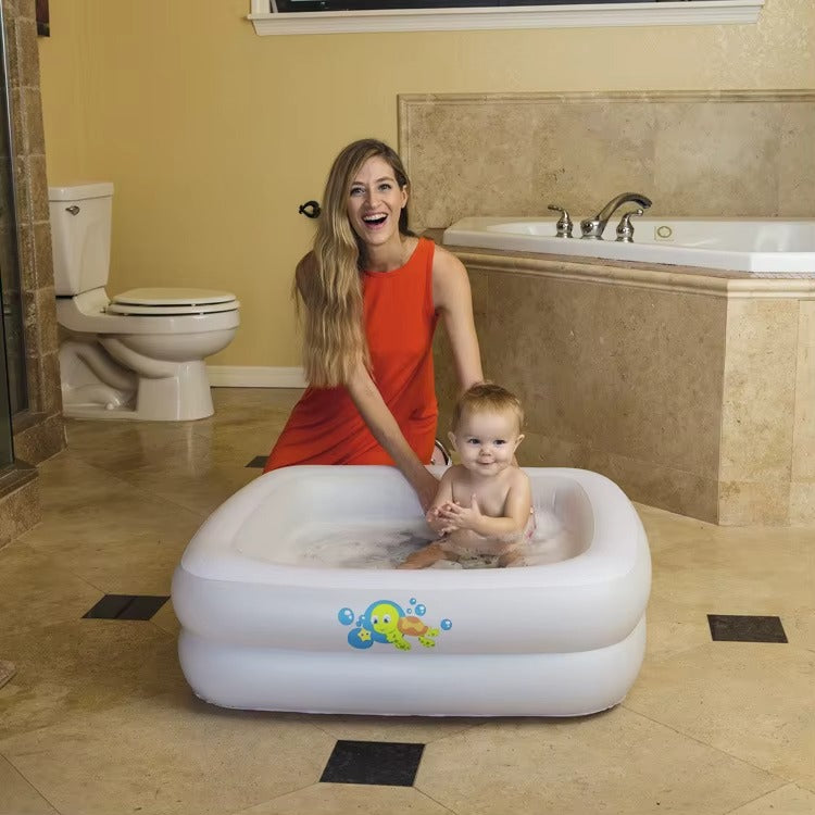Bestway Piscine Gonflable Carrée FLUO 86x86x25cm