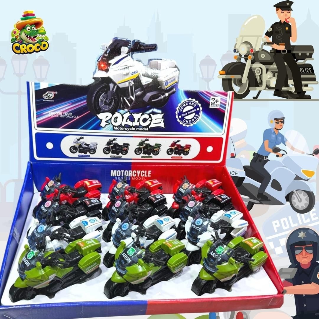 Motos Jouets à Inertie – Mini Véhicules Enfant 1 piece
