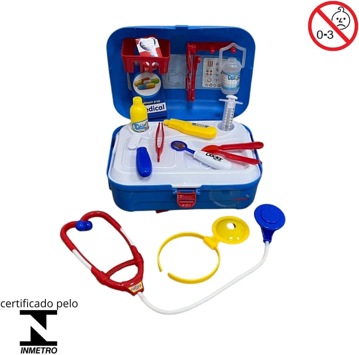 Malette Médecin Enfant 20 Accessoires – Sac à Dos Docteur