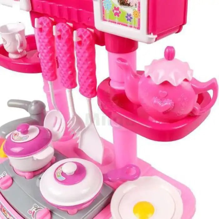 Cuisine Enfant 2 en 1 – Set 49 Pièces Little Chef