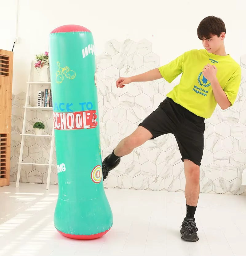Punching Bag Gonflable Autoportant pour Enfants