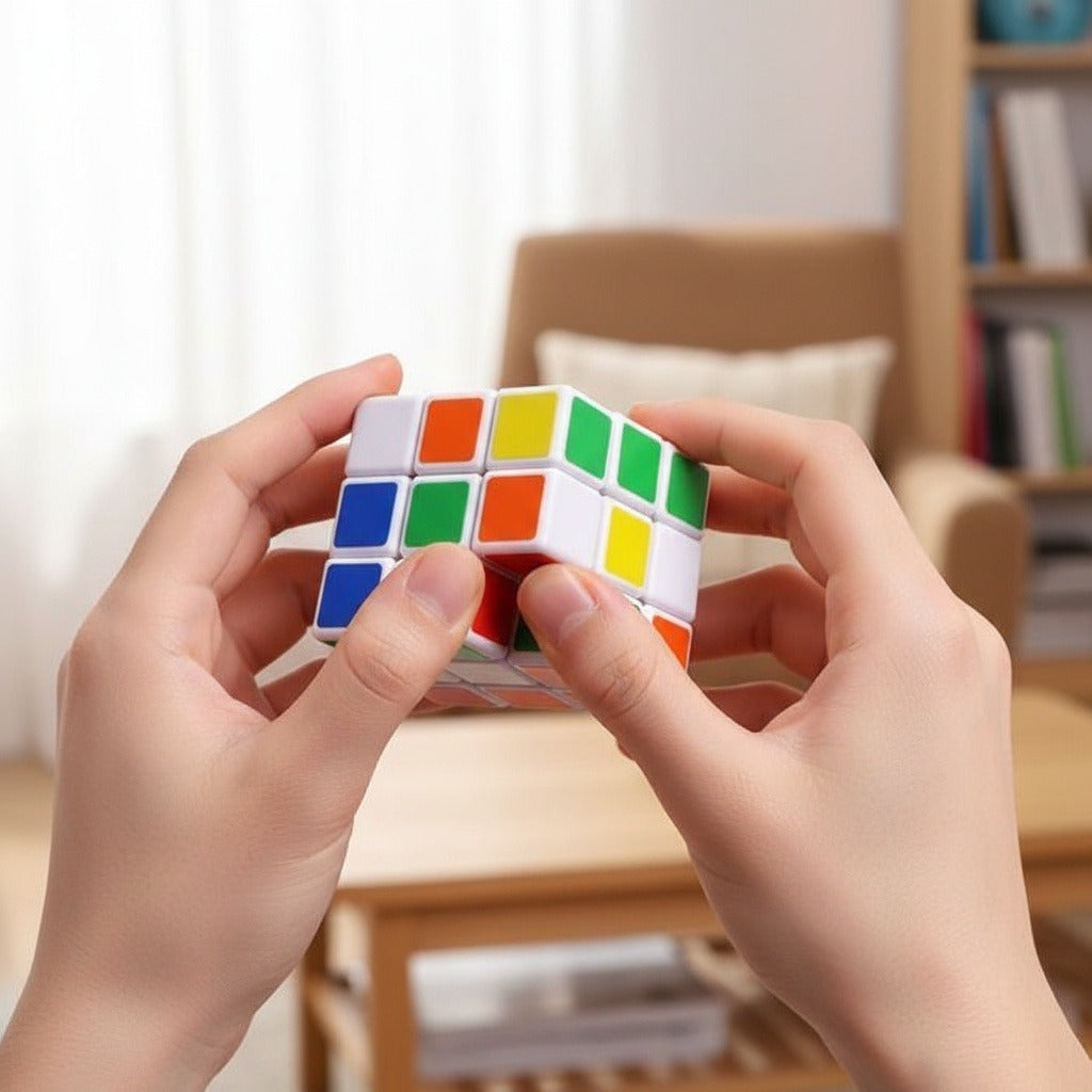 Cube Rubik 3x3 – Jeu d’Intelligence Haute Qualité