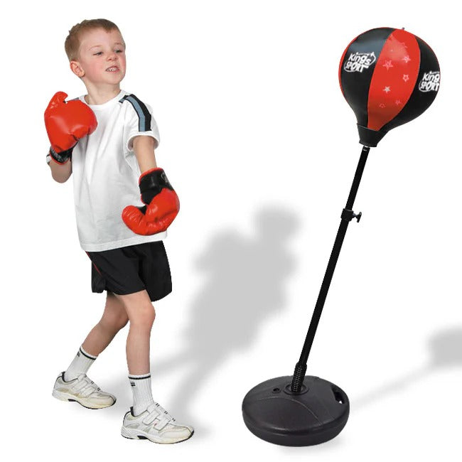 Set de Boxe Enfant avec Sac Autoportant & Gants