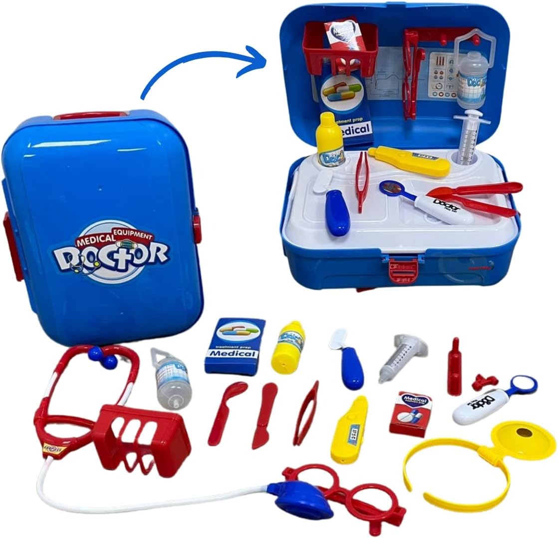 Malette Médecin Enfant 20 Accessoires – Sac à Dos Docteur
