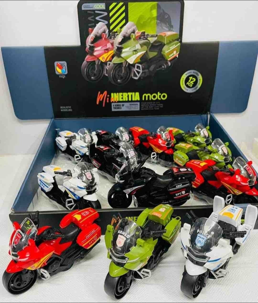 Motos Jouets à Inertie – Mini Véhicules Enfant 1 piece