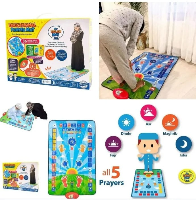Tapis Éducatif Arabe Électronique – multis Langues, Sons & Musique