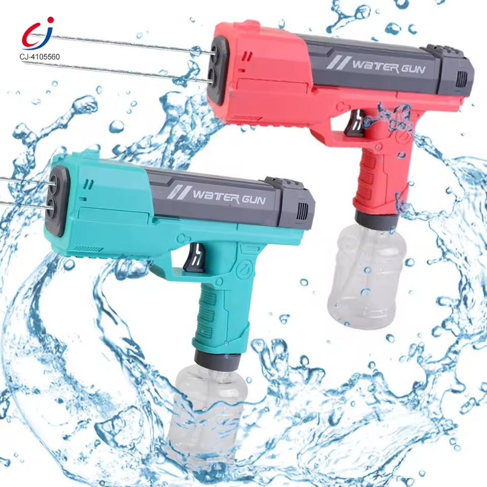 Pistolet à Eau Électrique Double Canon – Rechargeable USB