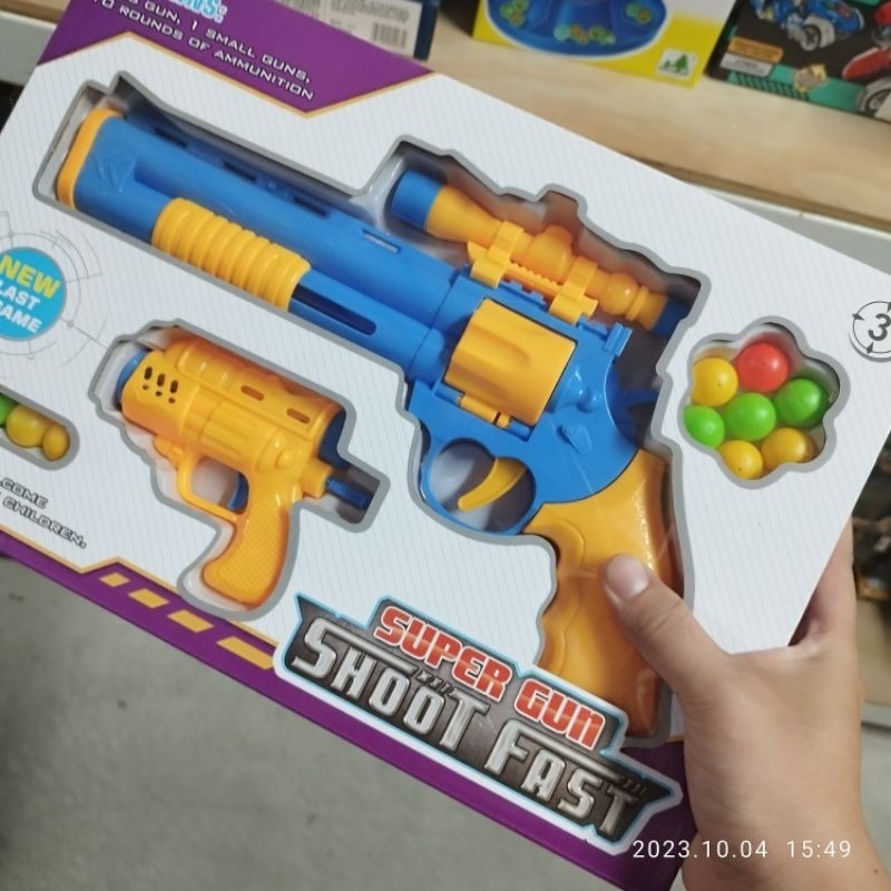 Pistolet Lance-Balles Enfant – Jouet Ludique & Éducatif