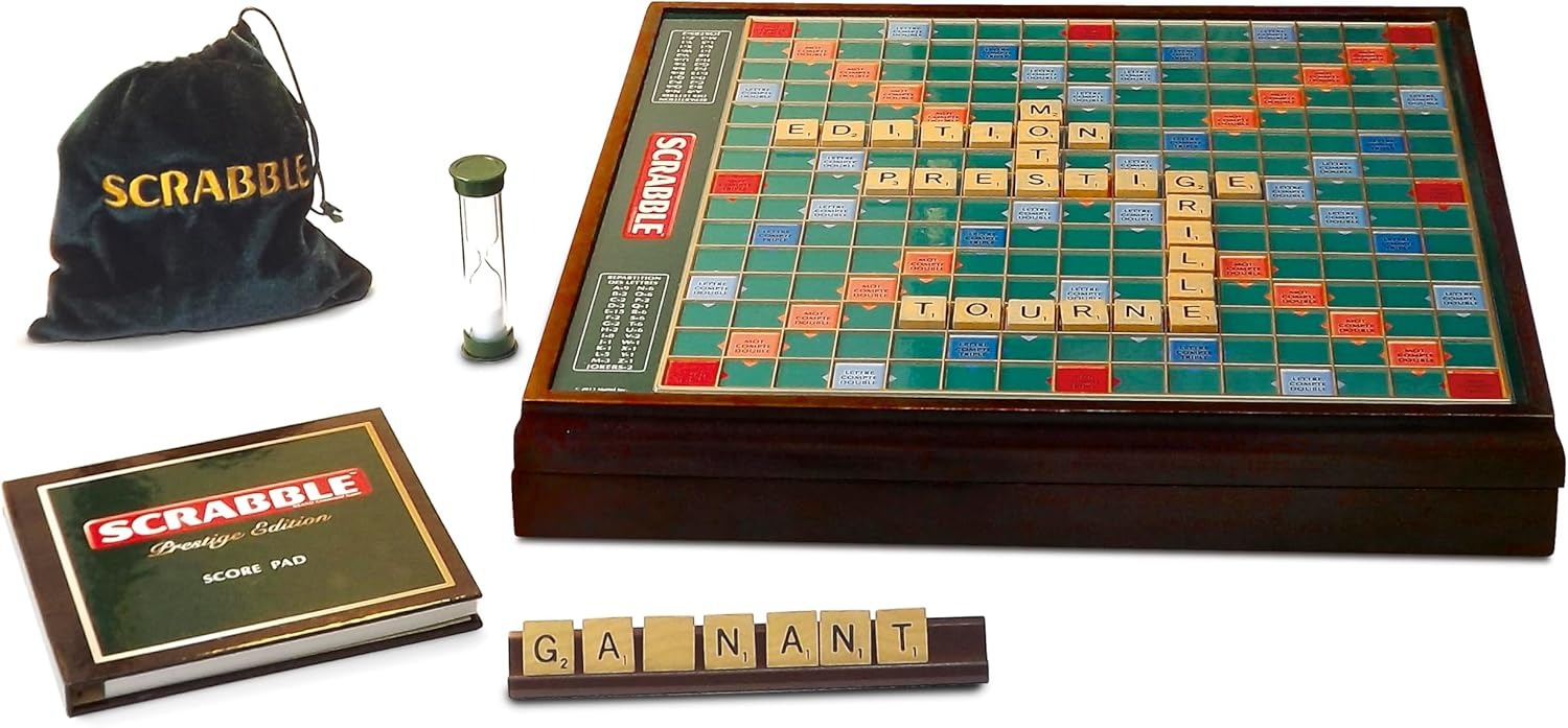 Scrabble Prestige Français – Jeu de Société Classique