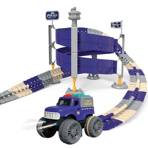 Voiture Police Éducative avec Musique – Jouet Interactif Enfant