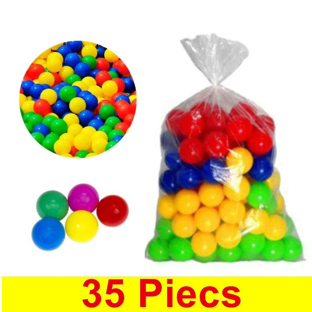 Sac de Balles Mulicolores 35 pieces