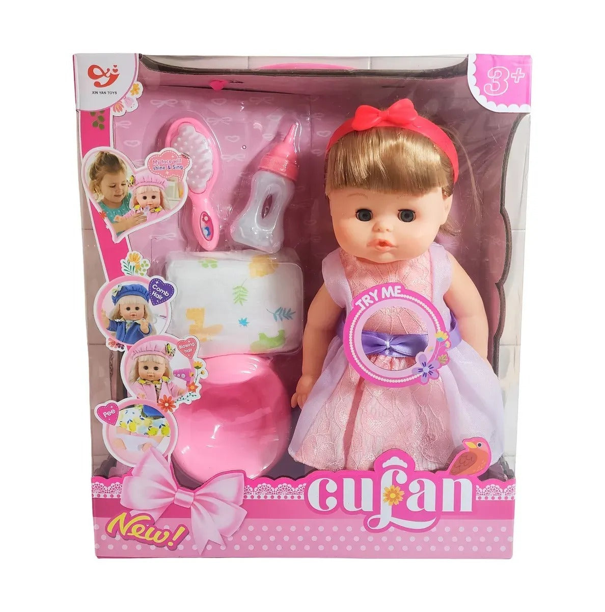 Poupée Multifonction Enfant – Avec Accessoires & Interaction Ludique
