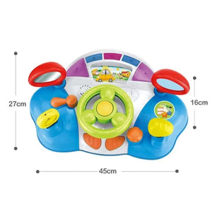 Jouet Volant Éducatif Bébé – Sons Réalistes & Siège Intégré