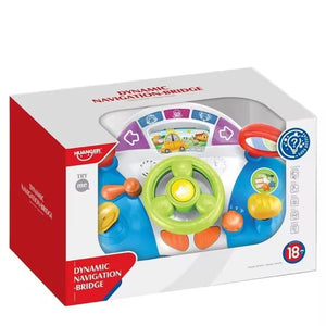 Jouet Volant Éducatif Bébé – Sons Réalistes & Siège Intégré